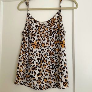 Babaton leopard tank top